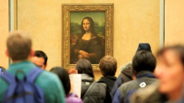 buc hoa mona lisa