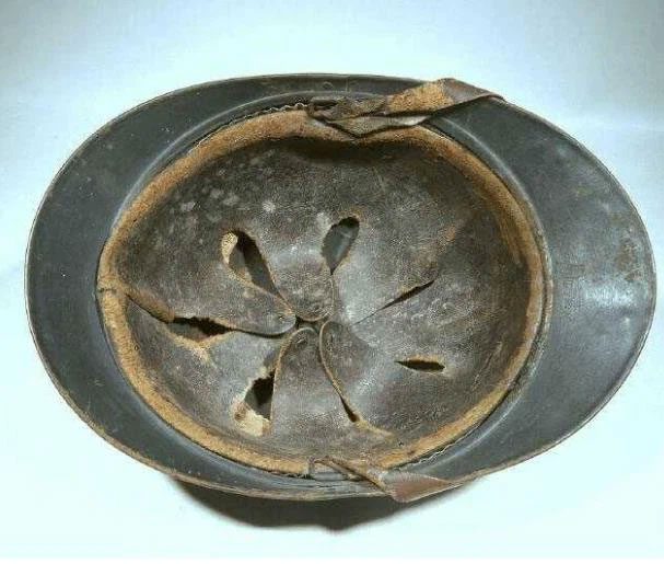 The improved helmet with an inner lining.