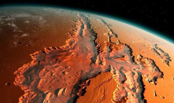 Over the past three billion years, water on Mars has dried up and the planet has continuously been bombarded by solar radiation.