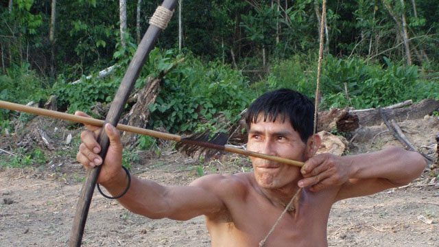 The Tsimane primarily live by hunting and gathering.