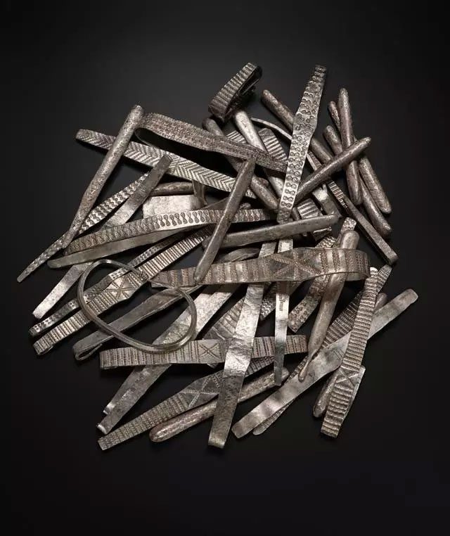 Intricately crafted silver jewelry