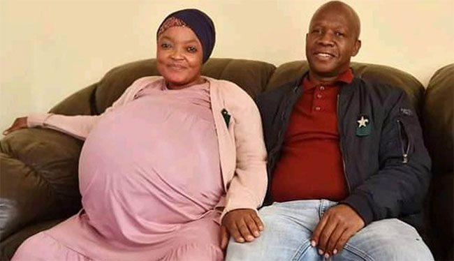 Sithole and her husband, Teboho Tsotetsi, received numerous donations.