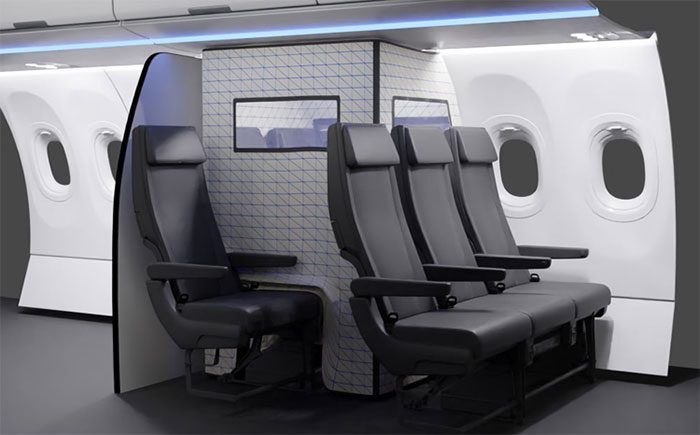 Design of PaxCASE in the aircraft cabin