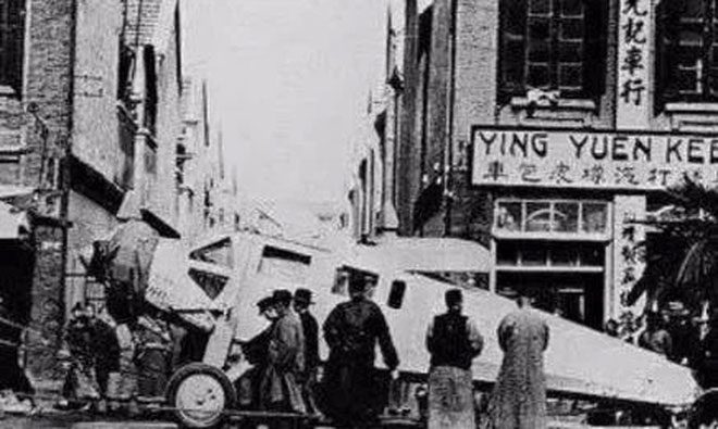In 1910, the Qing government purchased its first airplane from France