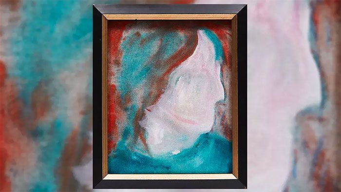 The portrait titled "DHead XLVI."