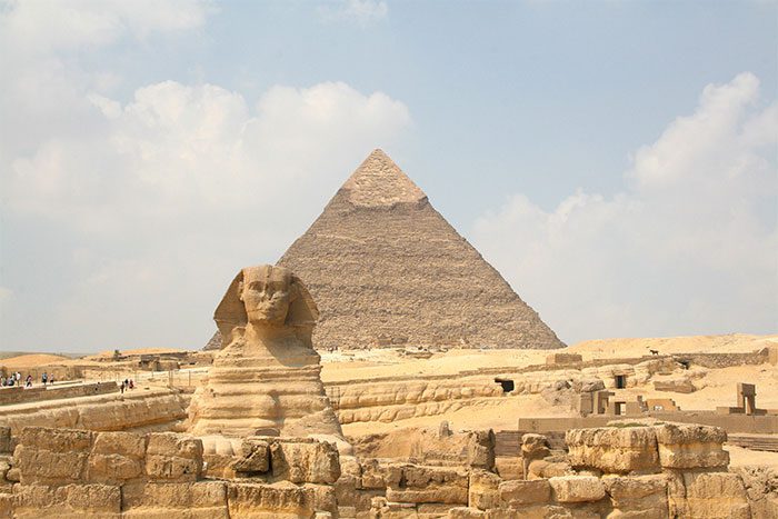 The Great Pyramid of Giza still holds many unexplored mysteries.