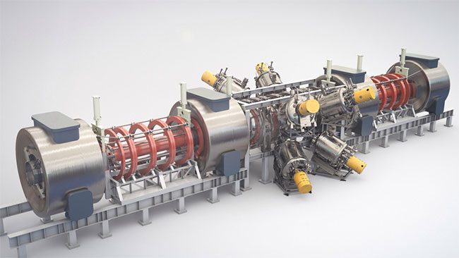 TAE Technologies' fusion reactor in California.