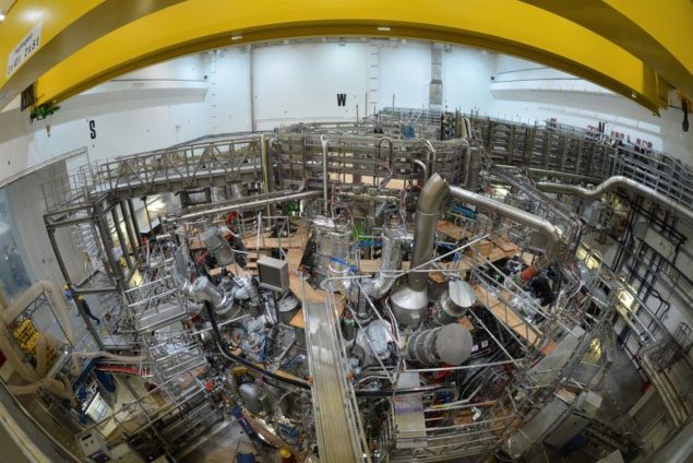 Max Planck's Wendelstein-7x “stellarator” fusion reactor.