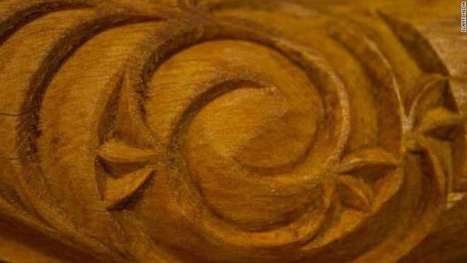 Māori carvings
