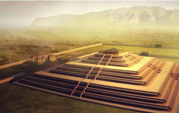 Overview of the tomb of Qin Shi Huang