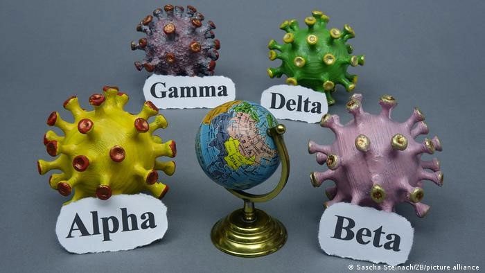 Variants of the nCov virus.