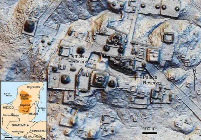 Radar images reveal incredible structures in the ancient city