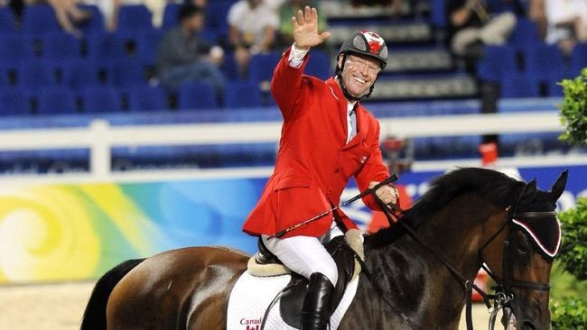 Equestrian athlete Ian Millar participated in 10 Olympic Games from 1972 to 2012.