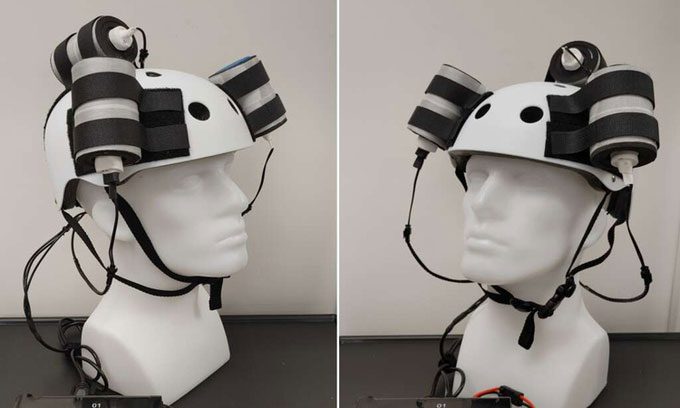 The magnetic helmet opens up new possibilities in brain cancer treatment.