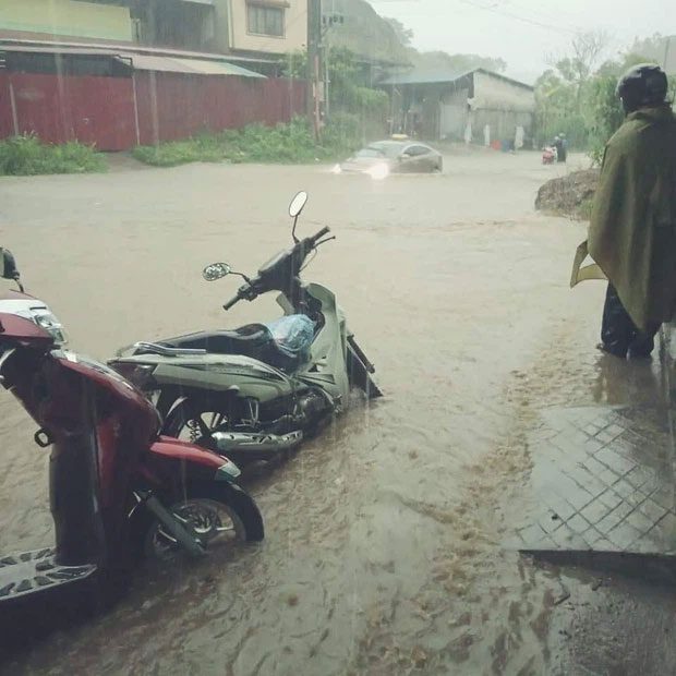 Many areas in Lao Cai City flooded over 1m