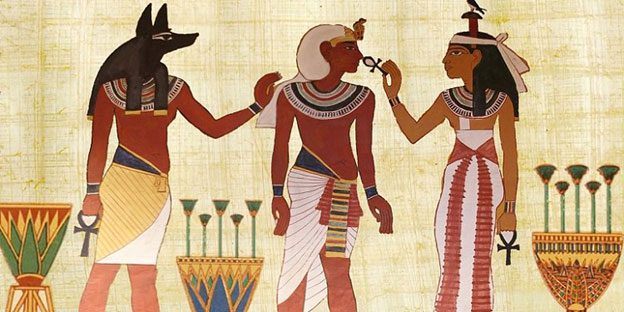 Ancient Egyptians believed that makeup helped prevent illness.