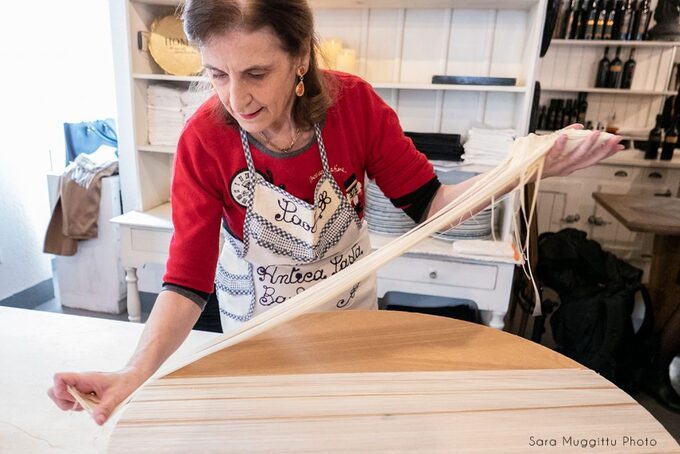 Paola Abraini is one of the last women in the world holding the secret to making Fili di Dio pasta
