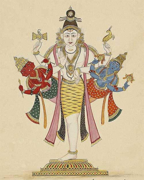 Vedic God Aja Ekapad.