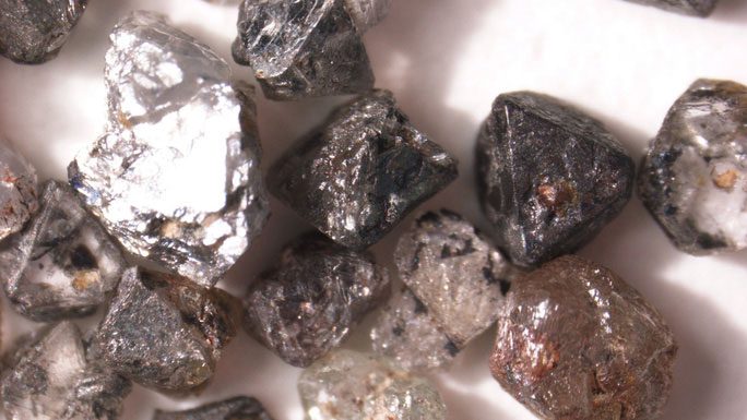 Deep diamonds in rough form.