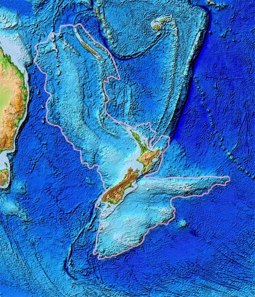 "The 8th continent" of Earth