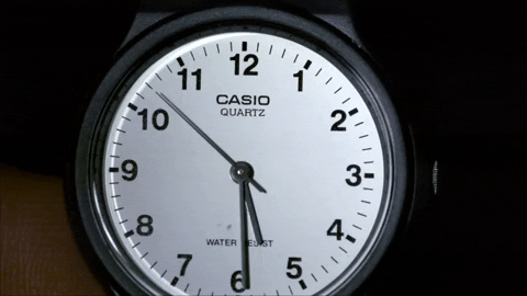 At this speed, one minute would last two and a half days.