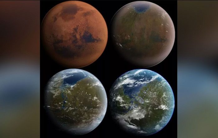 Mars was once known as a cool and warm place