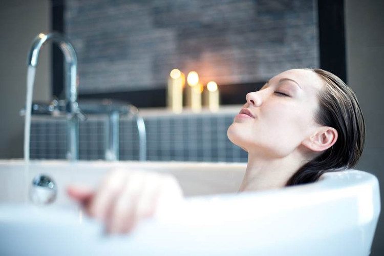 Women during their period should not shower late.
