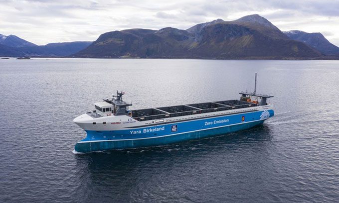 The autonomous Yara Birkeland is set to undertake its first journey by the end of this year.