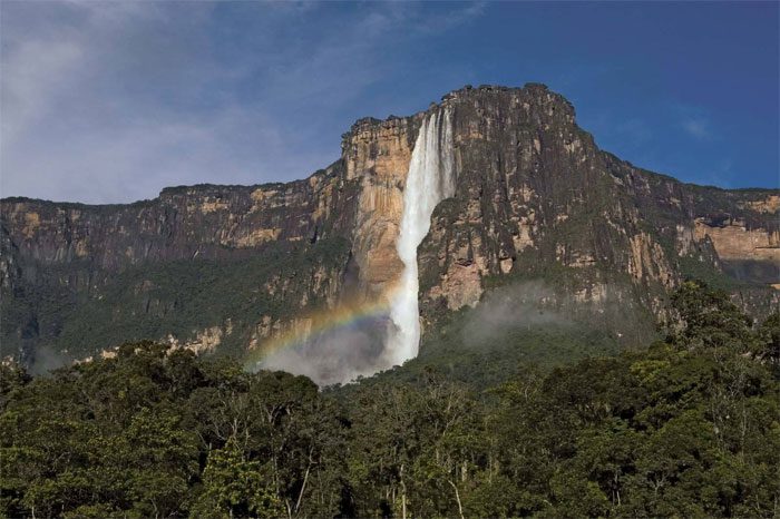 Angel Falls in Venezuela.