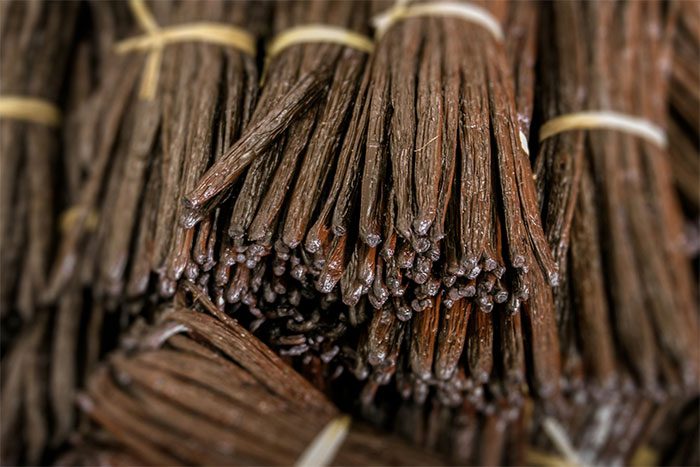 The price of vanilla is greatly affected by changes in the vanilla market.