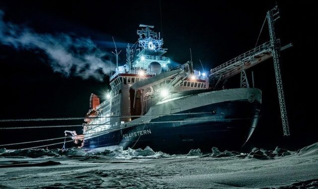 The Polarstern has spent hundreds of days and nights in the Arctic.