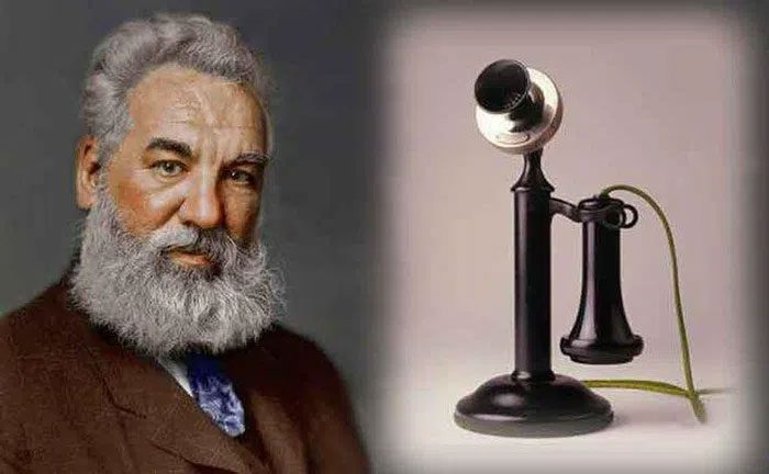 Alexander Graham Bell - inventor of the telephone.