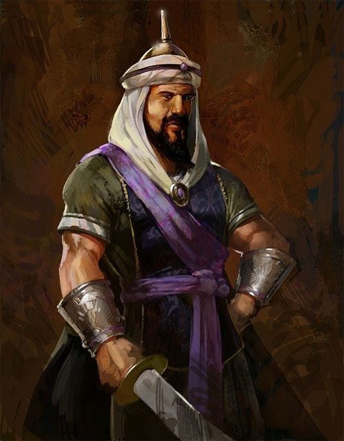 Thanks to having the strongest camel, Saladin escaped from the battlefield