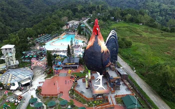 Rooster hotel is a famous resort in the highlands