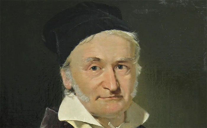 Johann Carl Friedrich Gauss (April 30, 1777 - February 23, 1855).