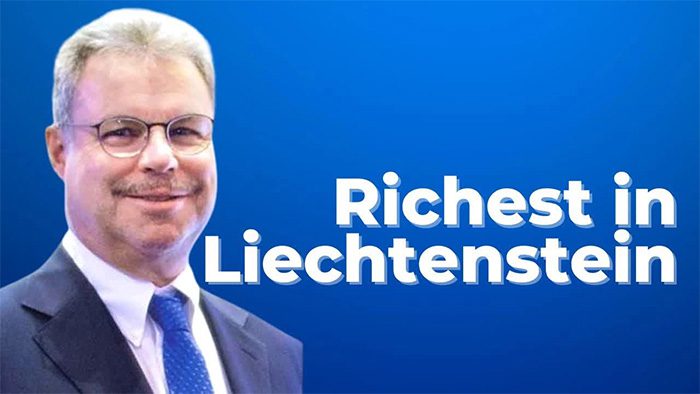 The richest man in Liechtenstein.