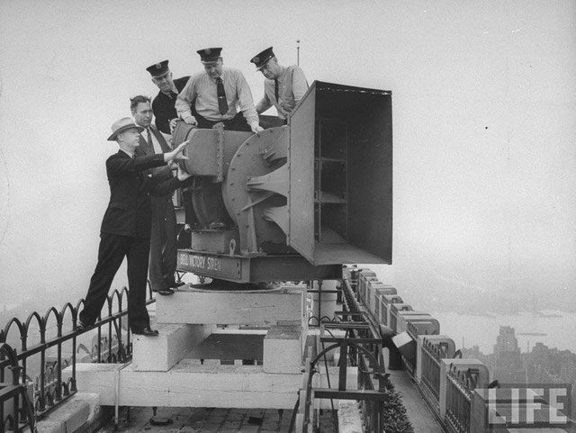 The Chrysler Air Raid Siren is impressively sized and weighted