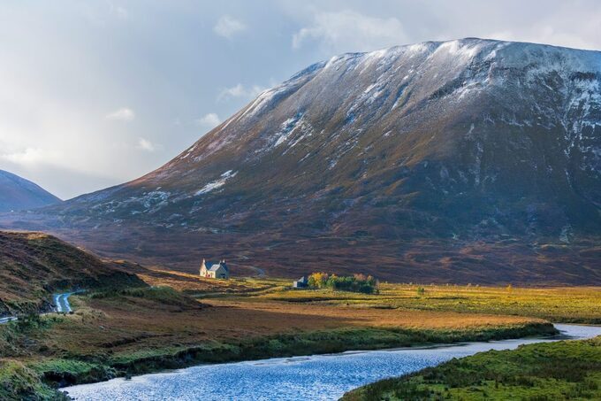 The Alladale Wilderness Reserve covers 23,000 acres, located in the Scottish Highlands.