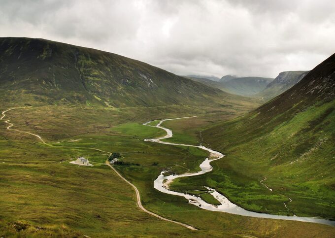 Deanich Lodge is known as the most remote place in the UK