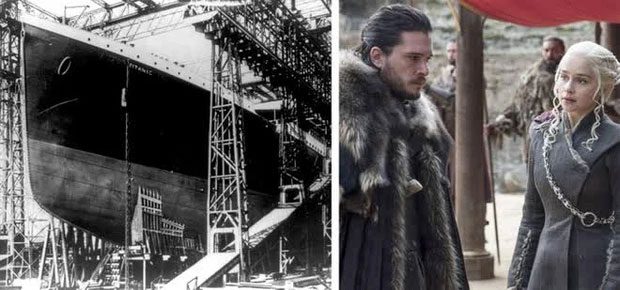 The Game of Thrones Filming Location: The Same Place as the Titanic