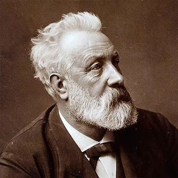 Author of the famous novel "Journey to the Center of the Earth" Jules Verne.