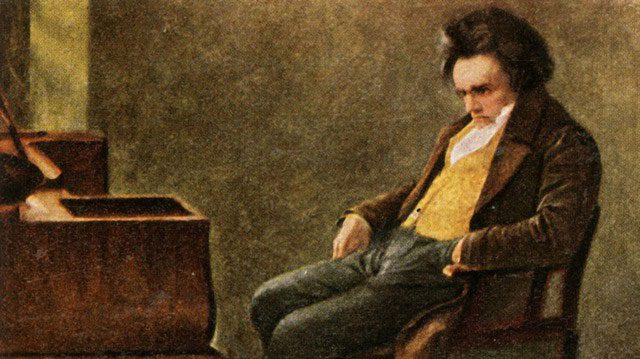 Beethoven himself also suffered, struggled, and did not accept his condition.