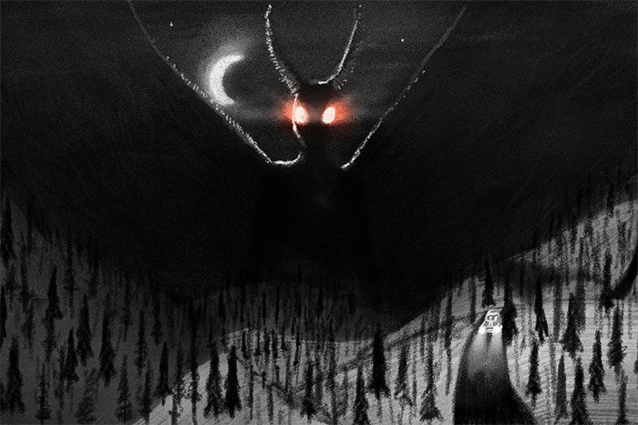 With the rise of media attention, rumors of Mothman began to spread.