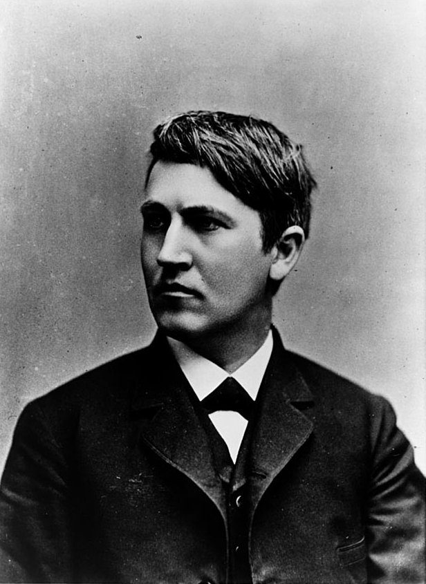 Thomas Edison was a strong, likable, and cheerful young man.