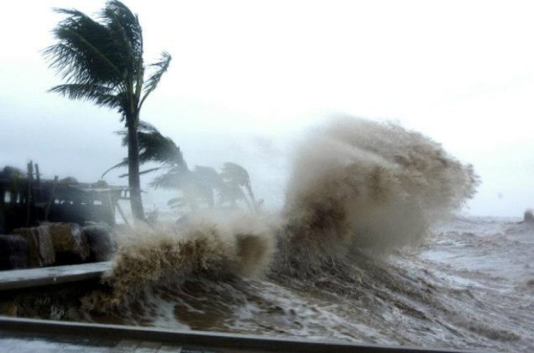 The devastating power of Typhoon Conson.