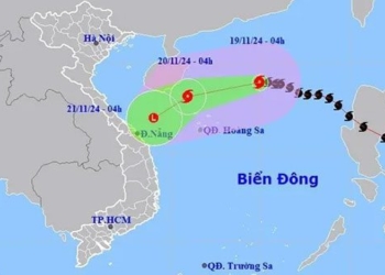 bao so 9 manyi giat cap 12 cach quan dao hoang sa khoang 200km 137925