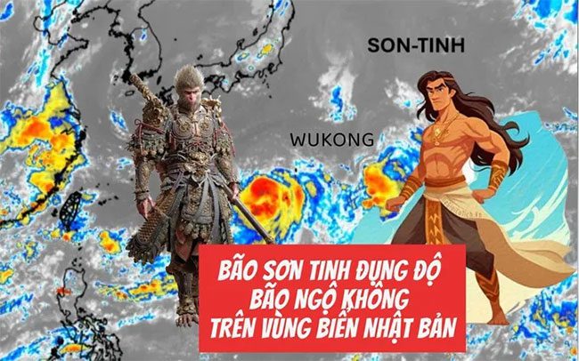 Interestingly, Typhoon Son Tinh defeated the weaker Wukong, which was merely a tropical depression in the waters of Japan.