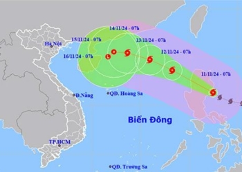 bao toraji strong advancement to level 12 cap 15 tonight will enter the south china sea 137776