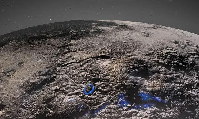 Pluto's surface