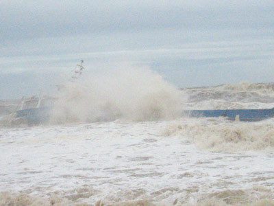 Storm over Ki Phuong Sea, Ha Tinh.